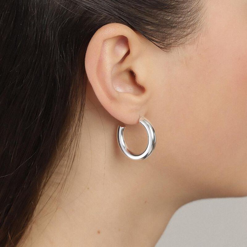 Pilgrim Maddie Silver Plated Earrings image number 1